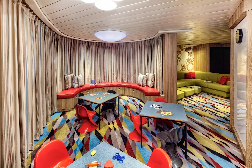 Crystal Symphony's teen hangout Waves.