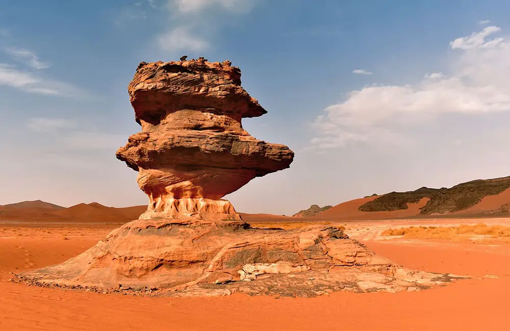 Explore Worldwide reveals the key travel shifts shaping how & why we’ll travel in 2026 4 Rock formation in Tassili n'Ajjer National Park, a UNESCO World Heritage site in southeastern Algeria – Explore Worldwide Travel Trends Report 2026