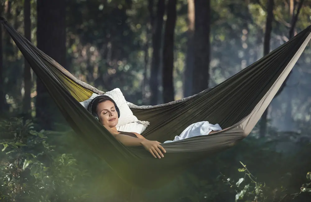 “It’s a decision detox”: Matt Du Bois on how Gwinganna Lifestyle Retreat found its rhythm and loyal following 9 Gwinganna Forest bathing with hammock