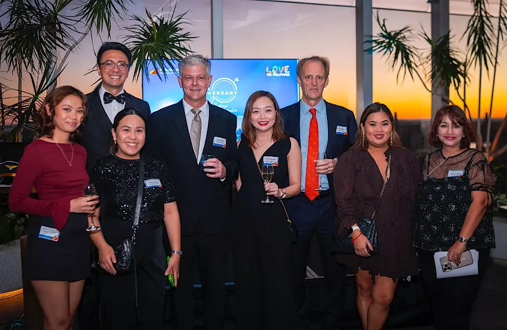 The flight that changed everything: 60 years of Philippine Airlines in Australia 1 The Philippine Airlines team in Sydney to celebrate.