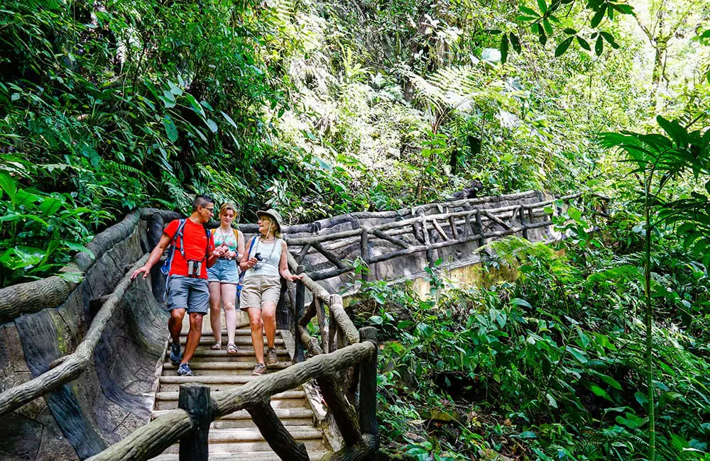 Intrepid’s new Short Breaks turn 27 days off into 59 days of adventure in 2026 2 Intrepid Travel Short Breaks group in La Fortuna, Costa Rica.