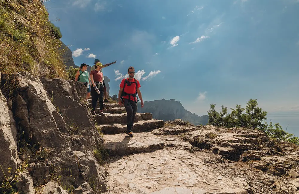 Trending travel styles: Intrepid ups family range and active adventures in 2026 with 38 new trips to meet demand 4 Hiking the Path of the Gods trail on Italy's Amalfi Coast. Image: Intrepid Travel