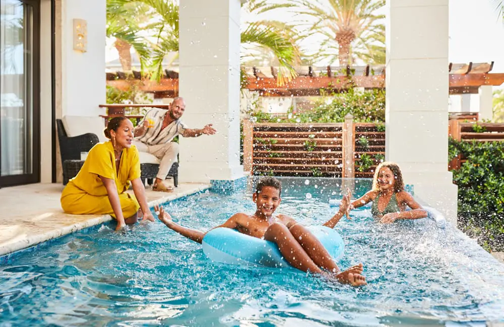 What's skip-gen travel – and why is it taking off in Australia right now? 4 Multi-gen travel at Zemi Beach House, LXR Hotels Resorts in Anguilla.