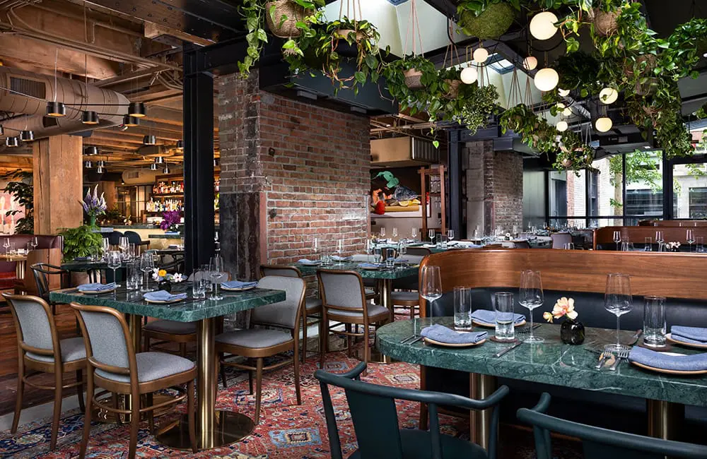 Hotel review: Downtown style meets sustainable lifestyle at Populus Seattle 12 Solarium space at Salt Harvest. Image: Ric Stovall