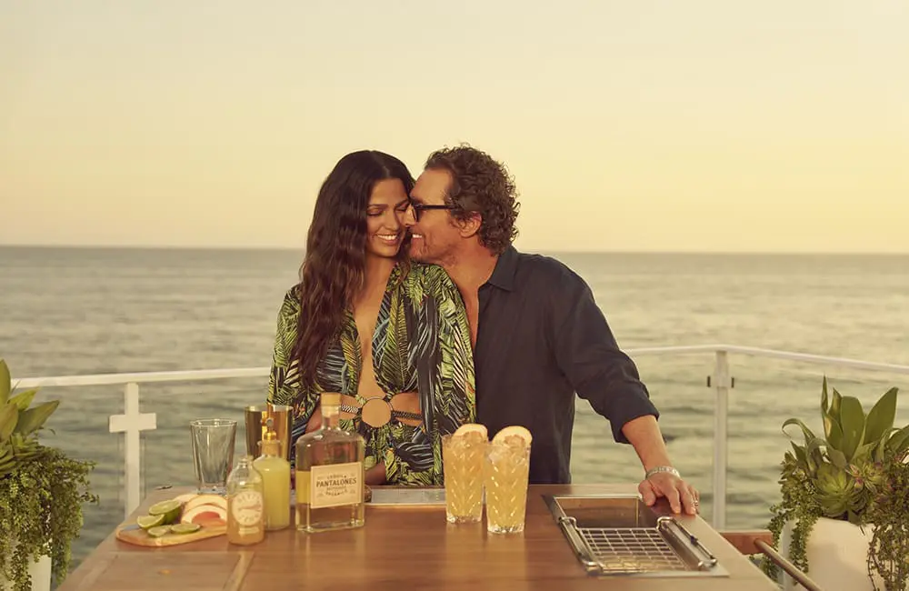 Alright, alright, alright! McConaugheys named godparents of Star Princess as Princess takes delivery of newest ship 2 Camila and Matthew McConaughey, co-founders of Pantalones Organic Tequila.