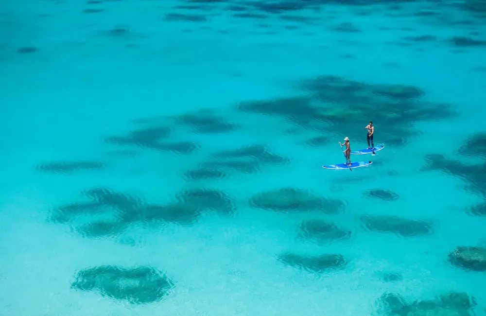 35 Australian hotels have been awarded Michelin Keys 1 Paddle boarding from Lizard Island