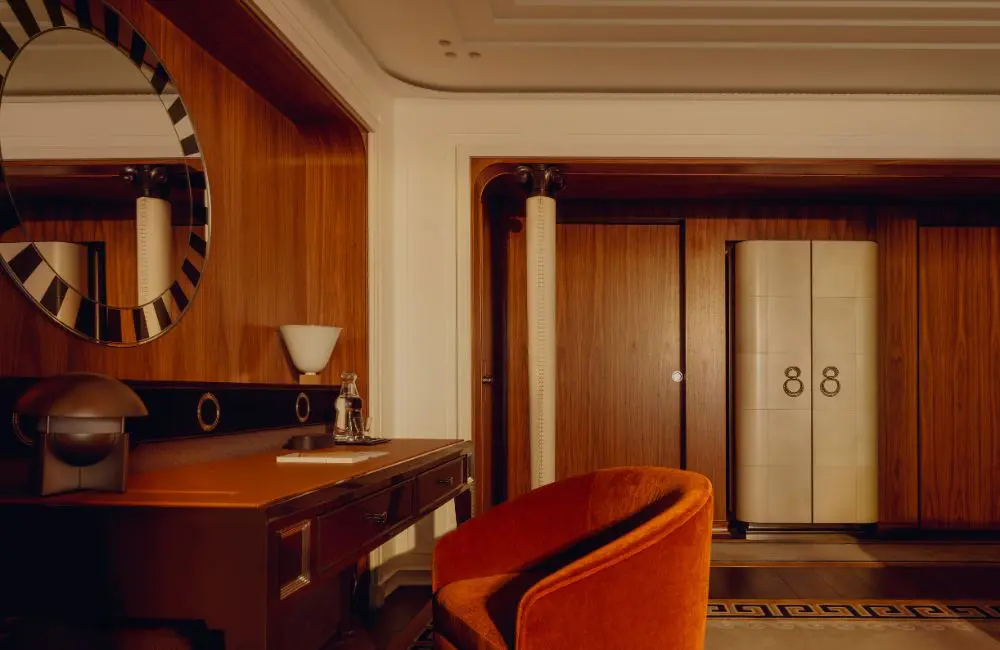 CLIA Cruise Month 2025: superyacht revolution 5 Orient Express Corinthian suite © Orient Express_Alixe Lay