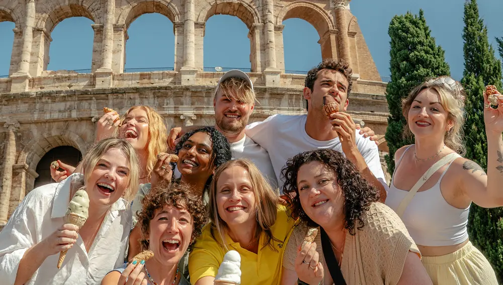 Smaller groups, bigger value: Topdeck’s new small-group travel style is packed with more for your Gen Z clients 2 topdeck colleseum treats