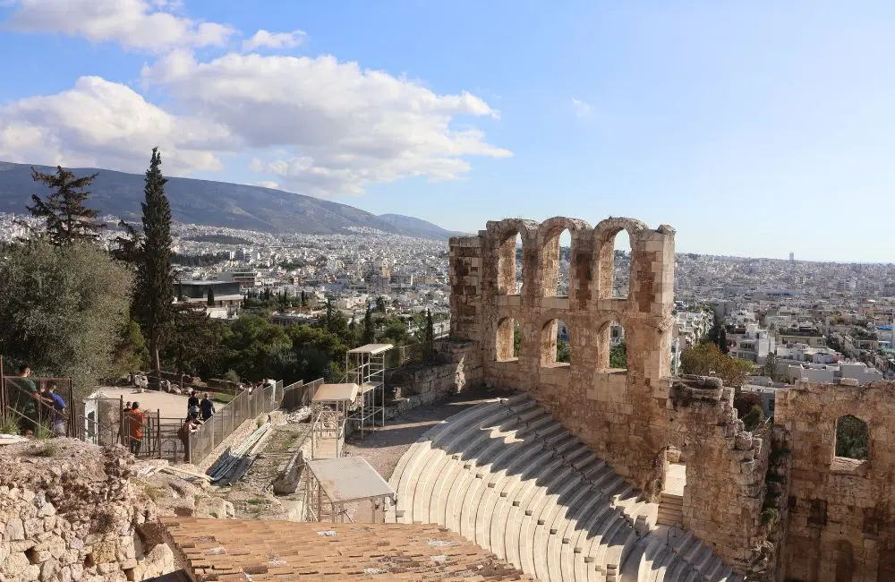 Sailing through history in the Mediterranean on board Viking Vela 1 Start your Med cruise with Viking in Athens where you can explore the Acroplois © Kirstie Bedford