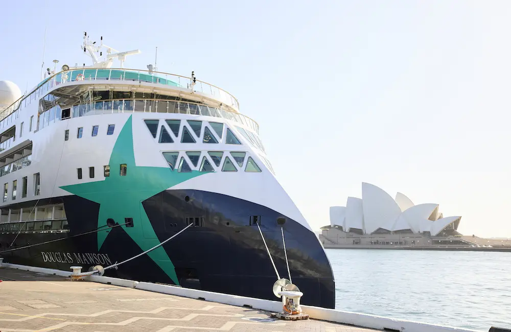Aurora Expeditions “comes home” with Douglas Mawson christening in Sydney