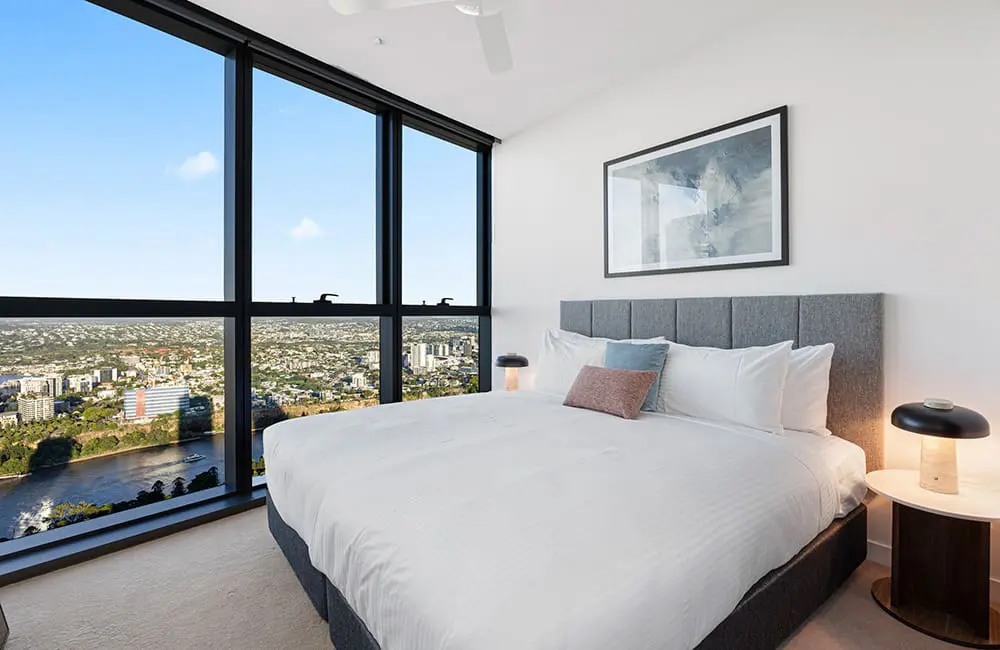 Two-Bedroom Premium Skyline View suite at Avani Living Queen’s Wharf Residences.