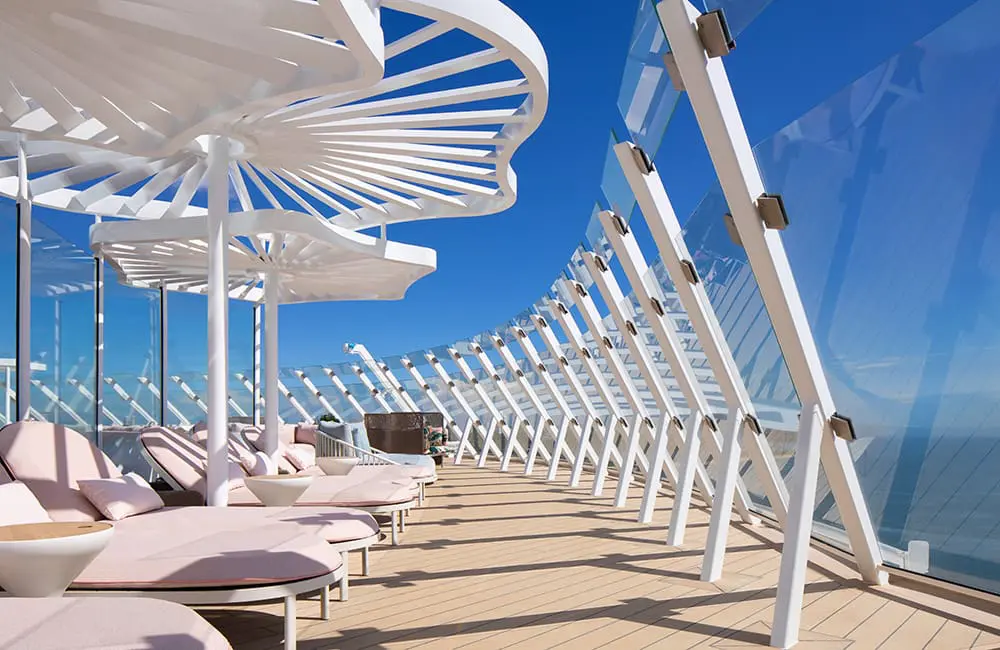 Xcel-lent! Celebrity’s new ship arrives in Florida for inaugural season packed with 7 all-new experiences 3 Vitamin D Deck at The Spa on Celebrity Xcel.