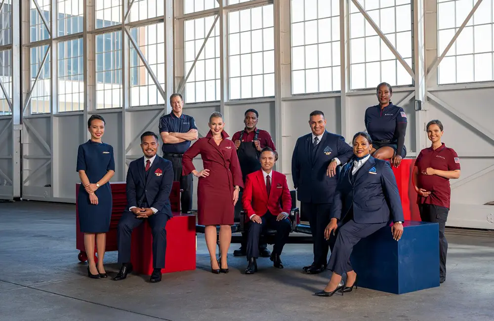 Fit to fly: Delta Air Lines debuts full new crew uniform trial before take-off in 2027