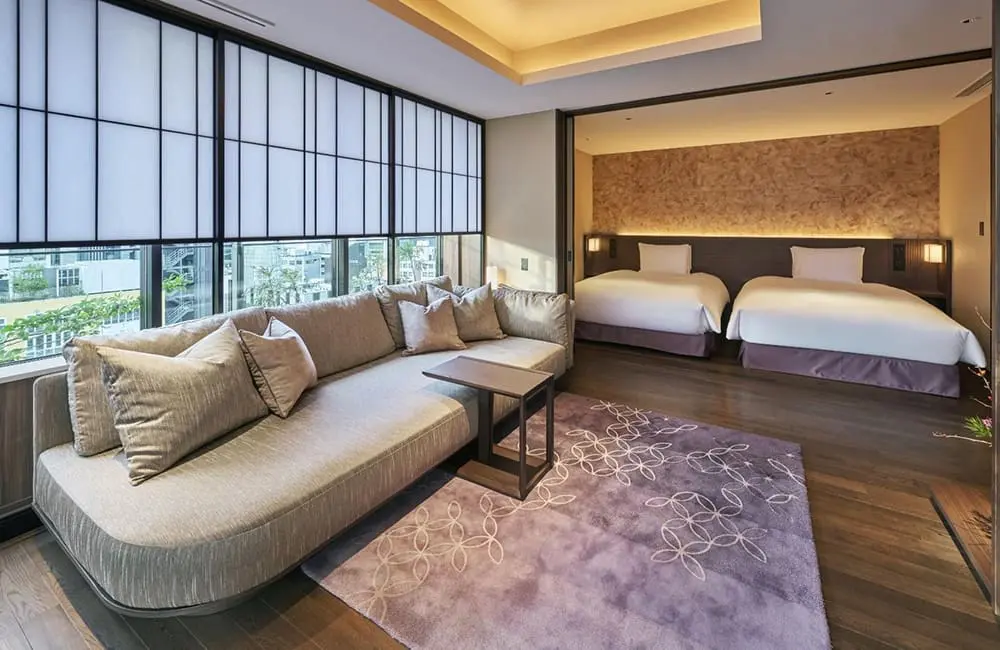 Japan’s most-awarded resort brand FUFU debuts first Tokyo hotel in Ginza 6 Executive Precious Corner Suite at FUFU Tokyo Ginza hotel.