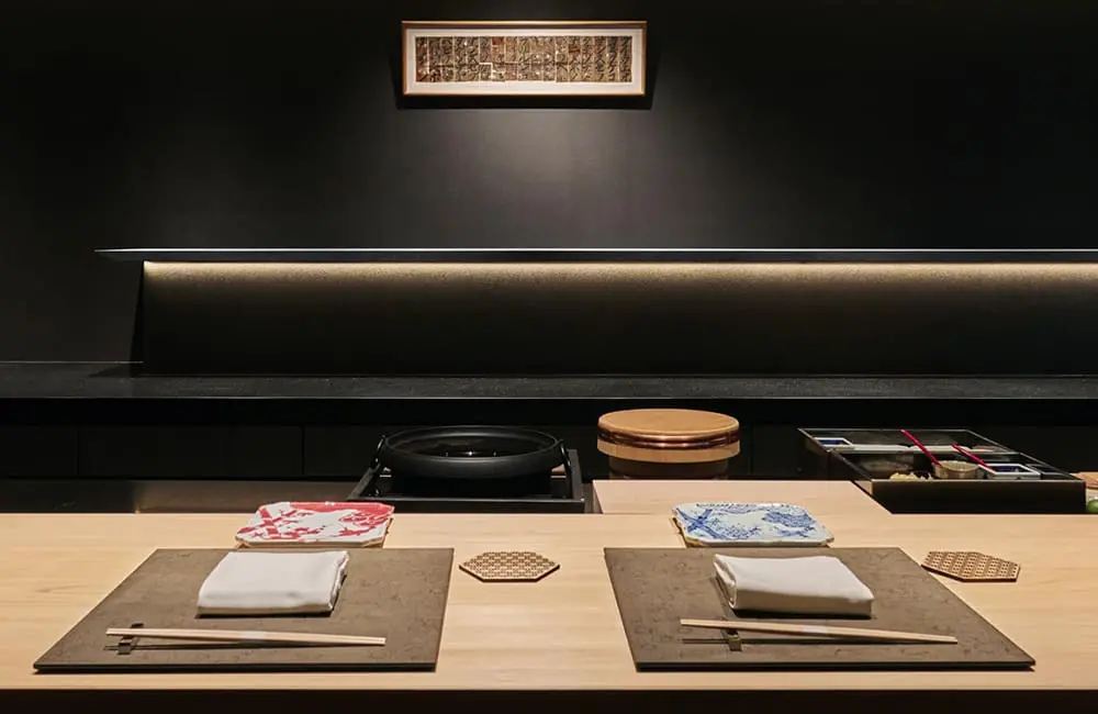 Japan’s most-awarded resort brand FUFU debuts first Tokyo hotel in Ginza 3 SUSHI GINZA dining counter within FUFU Tokyo Ginza hotel