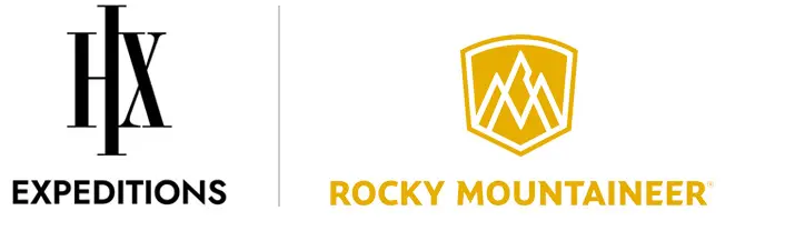 Win the ultimate Rockies & Alaska famil with HX Expeditions & Rocky Mountaineer 4 HX rocky logosR1