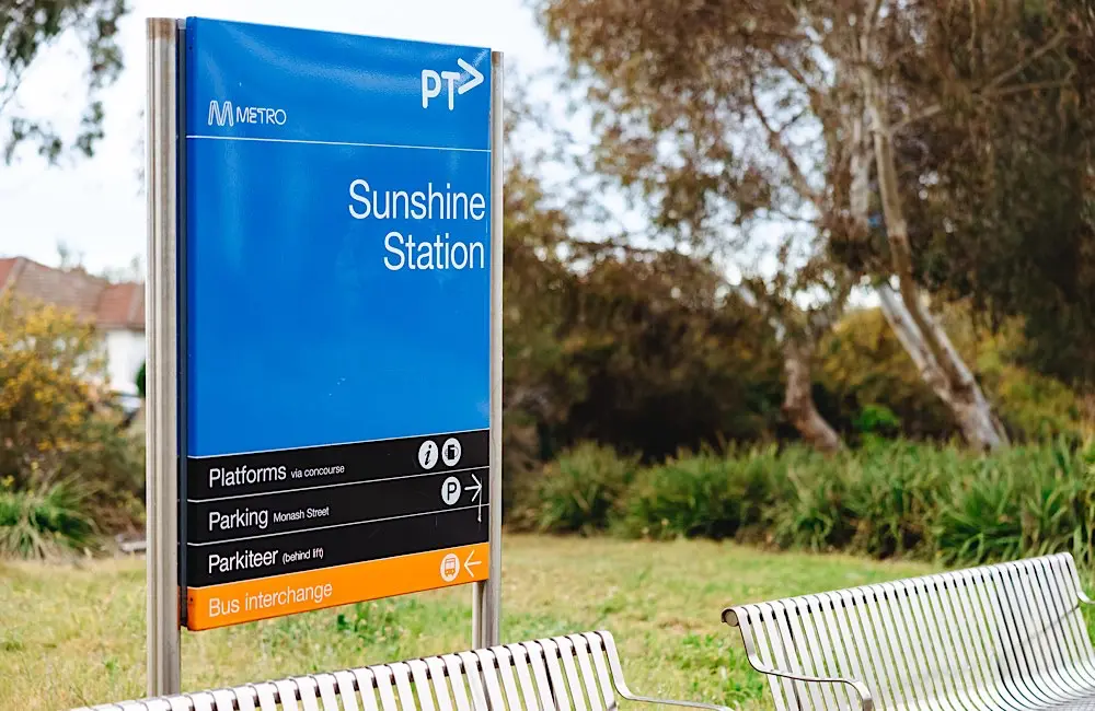 The new service operates every 30 minutes between Sunshine Station and Melbourne Airport.