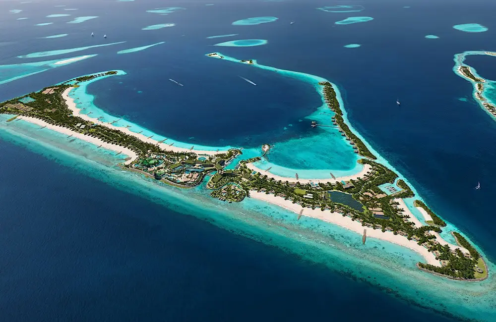 Maldives set for transformation as Atlantis The Royal confirms 2029 debut 1 Sustainability initiatives will include coral regeneration, renewable energy and water conservation.