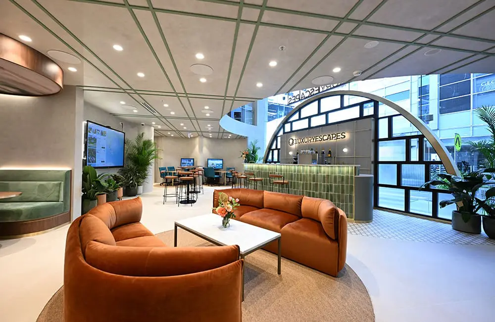 Luxury Escapes Bondi Junction store interiors.