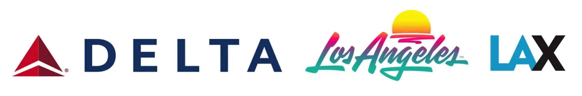 Delta Air Lines & LA Tourism Media Breakfast (MEL) 1 Logos
