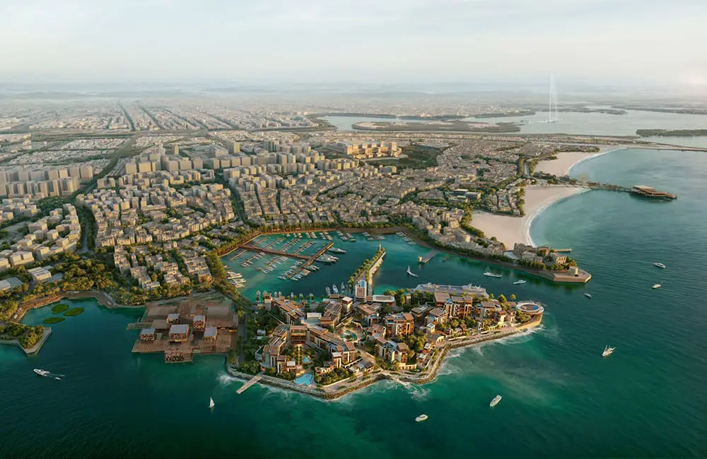 Render of Mandarin Oriental, Jeddah.