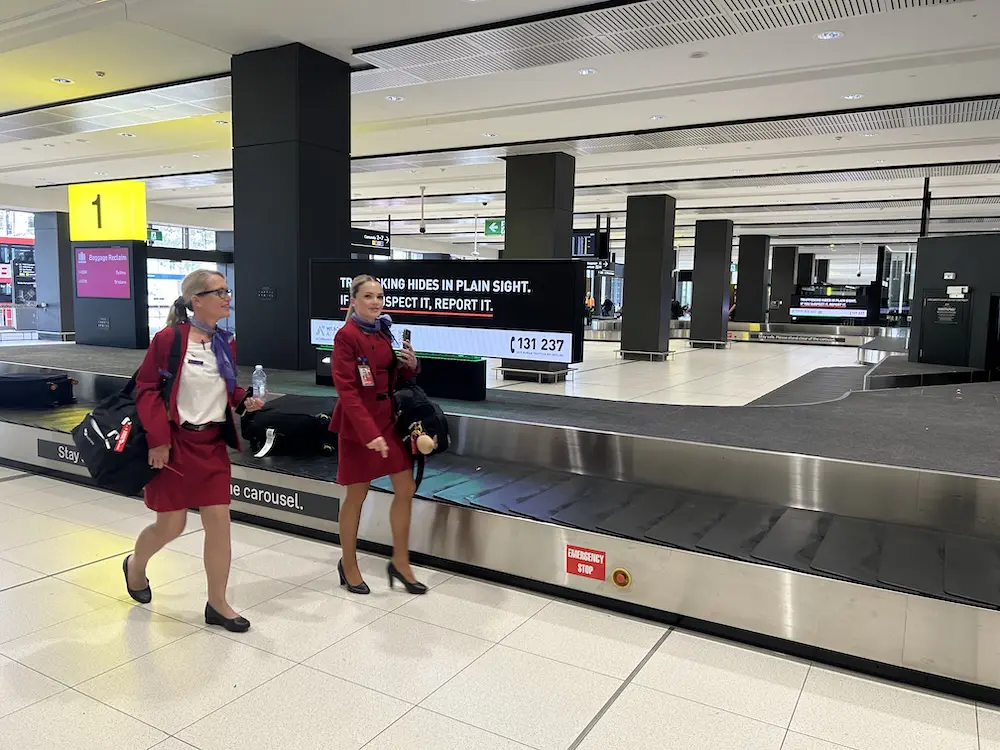 Australia’s major airports unite in push against human trafficking 1 Melbourne Airport A21 screens