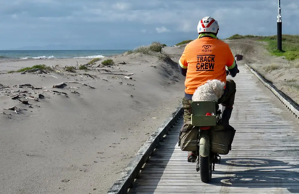 Australians ride the wave of regenerative tourism on New Zealand's Great Rides 1 Pete Trapper of Motu Trails