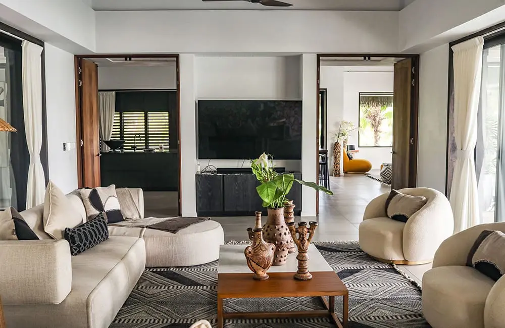 Six Senses Fiji expands: 3 new beachfront residences set to open in 2026 2 Six Senses Fiji residence living area.