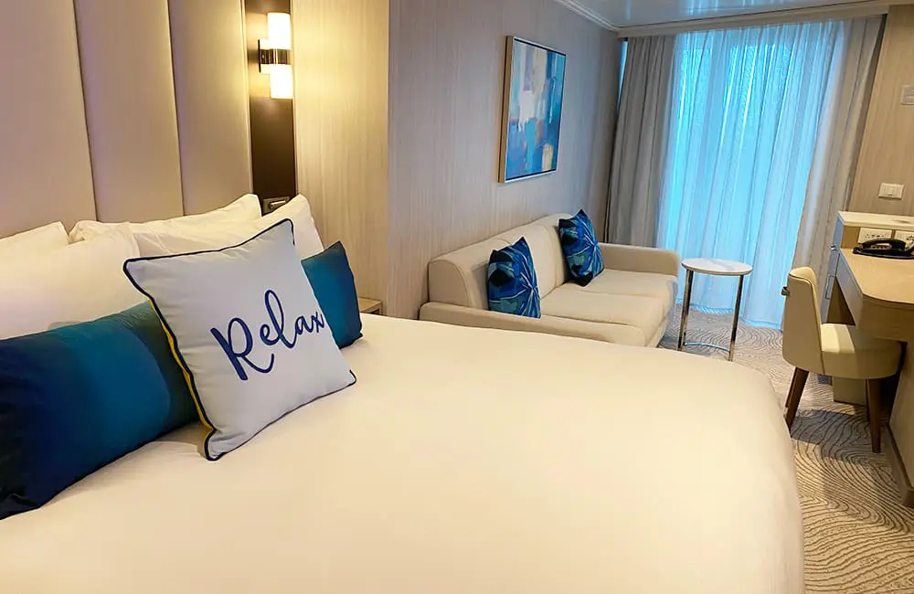 7 things this first-time Princess cruiser learned aboard the shiny new Star Princess 7 Deluxe Balcony Stateroom aboard Star Princess. Image: Cassie Tannenberg