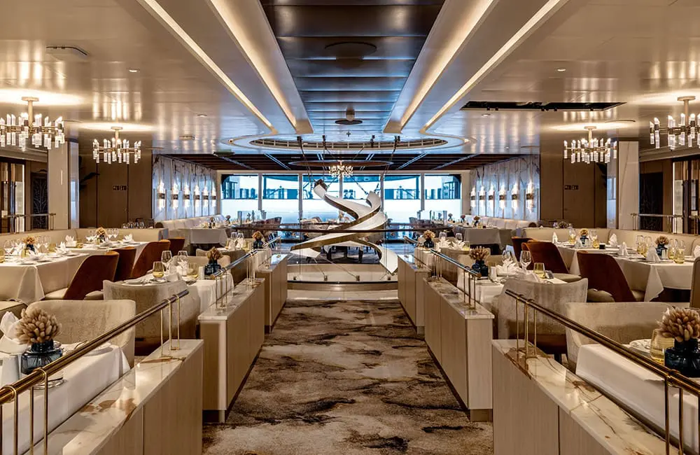 7 things this first-time Princess cruiser learned aboard the shiny new Star Princess 21 Sanctuary Restaurant on Star Princess. Image: Princess Cruises