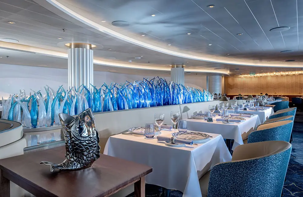7 things this first-time Princess cruiser learned aboard the shiny new Star Princess 13 The Catch by Rudi restaurant on Star Princess.