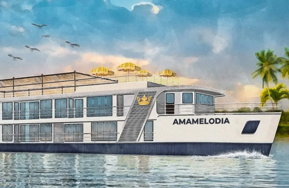 AmaWaterways has launched a second river ship in Colombia