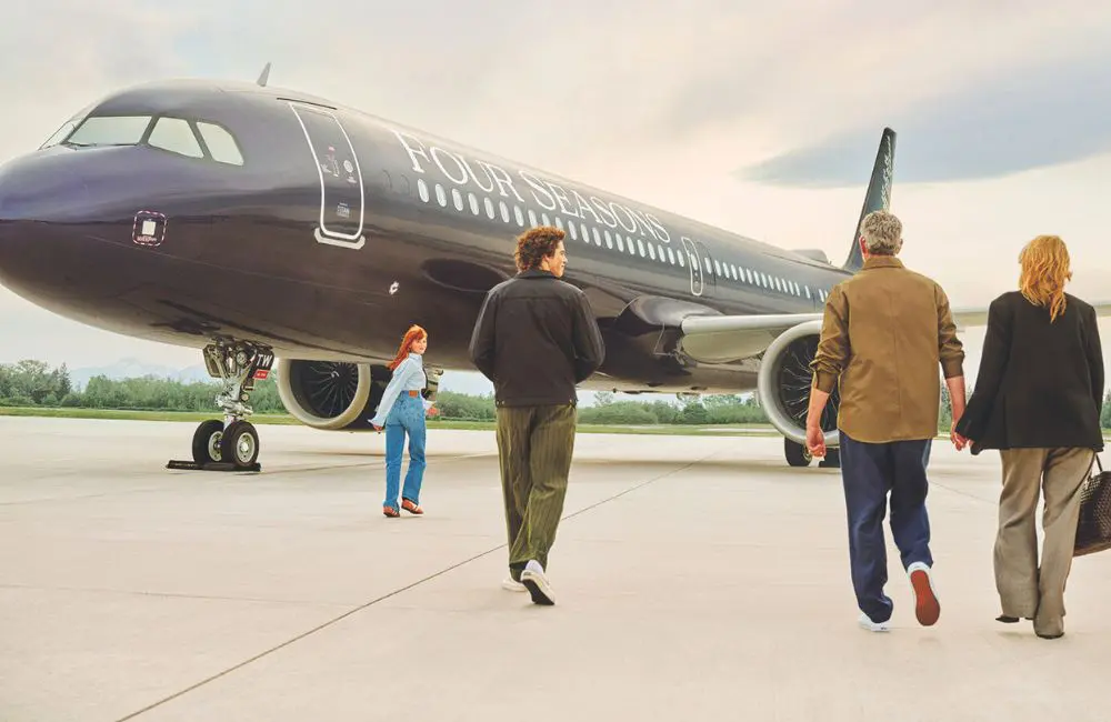 For A$340k you can join Four Seasons new around the world private jet experience