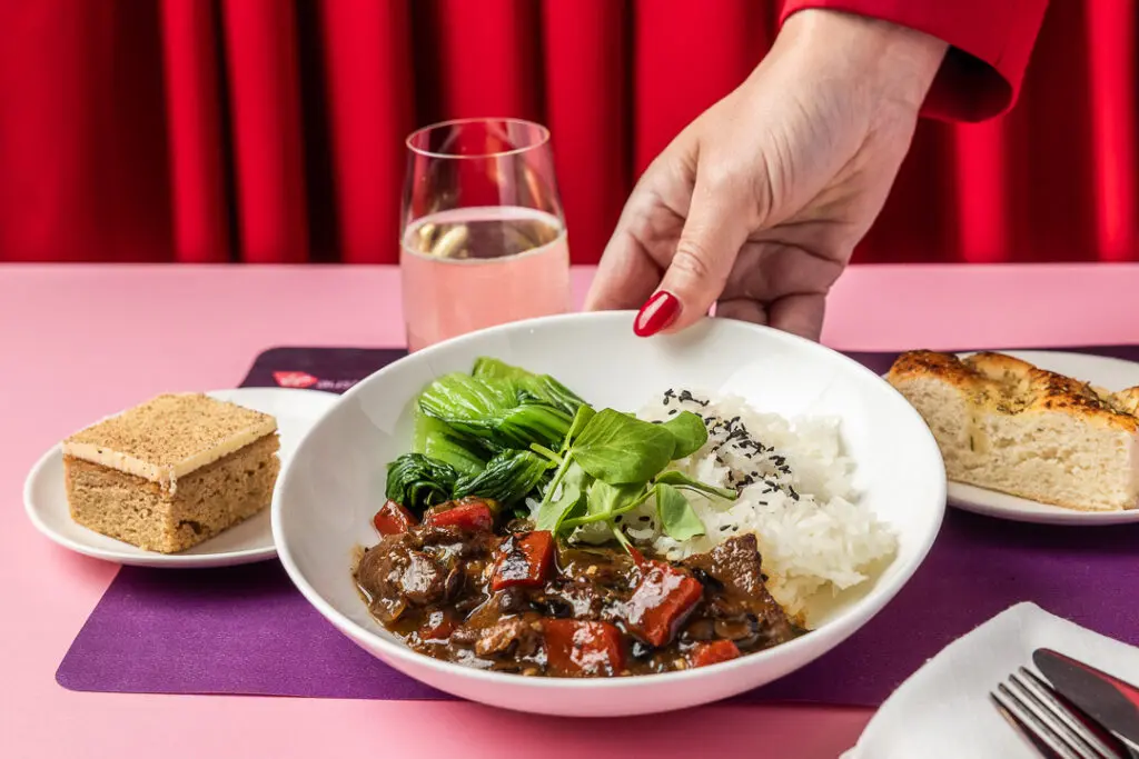 Virgin Australia's new menu comes in time for the busy summer period.