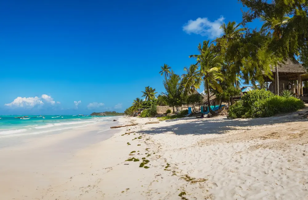 Tanzania's Zanzibar Island is popular with international tourists.