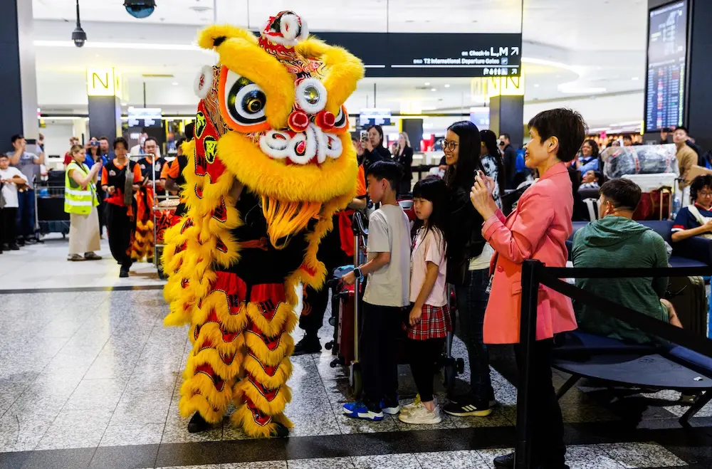 41st airline lands in Melbourne as international demand hits new high 3 13th December, 2025 - Melbourne Airport welcomes Hong Kong Airlines. Photo: Aaron Francis Photography