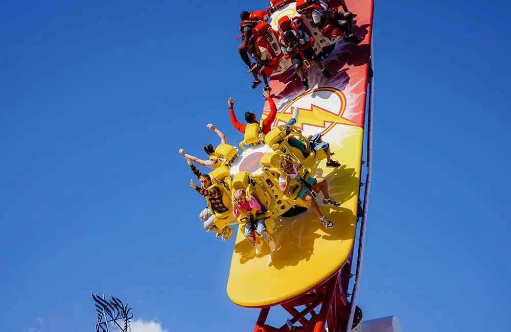 Revealed: The top Aussie travel experiences that stole the spotlight in 2025 1 Warner Bros. Movie World ride - top Australian travel experiences of 2025