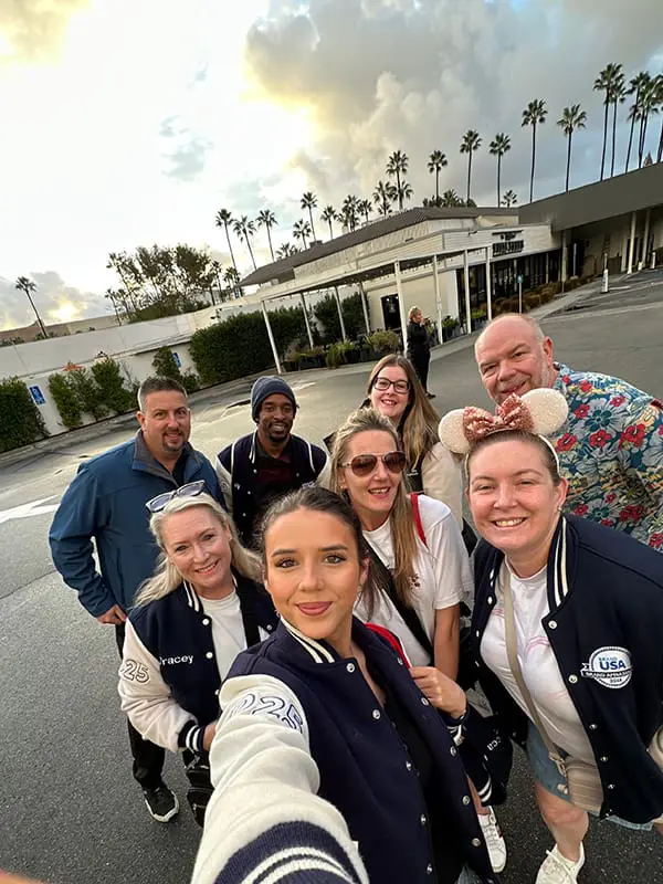 Inside Brand USA’s inaugural Agent Ambassador trip: Two itineraries, epic American experiences 3 Anaheim Hotel selfie. L-R (back): Michael Young, Visit Anaheim; Desmon Hickson, Brand USA; Natasha Henningsen, Luxury Escapes; Frank Gibbons, Air New Zealand. L-R (middle): Tracey Flower, MTA; Rebecca Gilbert, House of Travel NZ; Jessica O’Grady, Travel Associates; Jade Jones, Brand USA.