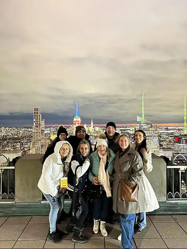 Inside Brand USA’s inaugural Agent Ambassador trip: Two itineraries, epic American experiences 1 Rockefeller Center Beam in NYC: L-R (back): Natasha Henningsen, Luxury Escapes; Luke Watts, Travel Managers; Frank Gibbons, Air New Zealand; Jade Jones, Brand USA. L-R (front): Kay Gregan, Travel Brokers NZ; Rebecca Gilbert, House of Travel NZ; Tracey Flower, MTA; Jessica O’Grady, Travel Associates.