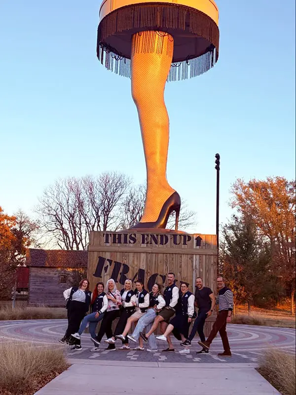Inside Brand USA’s inaugural Agent Ambassador trip: Two itineraries, epic American experiences 5 BUSA OK Chickasha Leg Lamp
