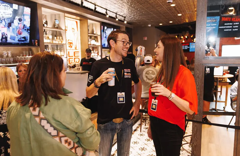 "The South has my heart": Travel South USA Ambassador Chris Watson Travel's MD on the appeal of the South 9 Welcome event at Ole Red on CWT's hosted 2025 Nashville tour. Image: CWT/Jake Davey