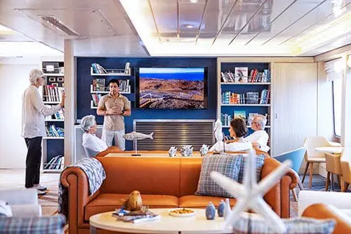 New brochure, new ambassador, new adventures: HX is going all-in on the Galápagos 7 Santa Cruz II Library HX Expeditions Galapagos