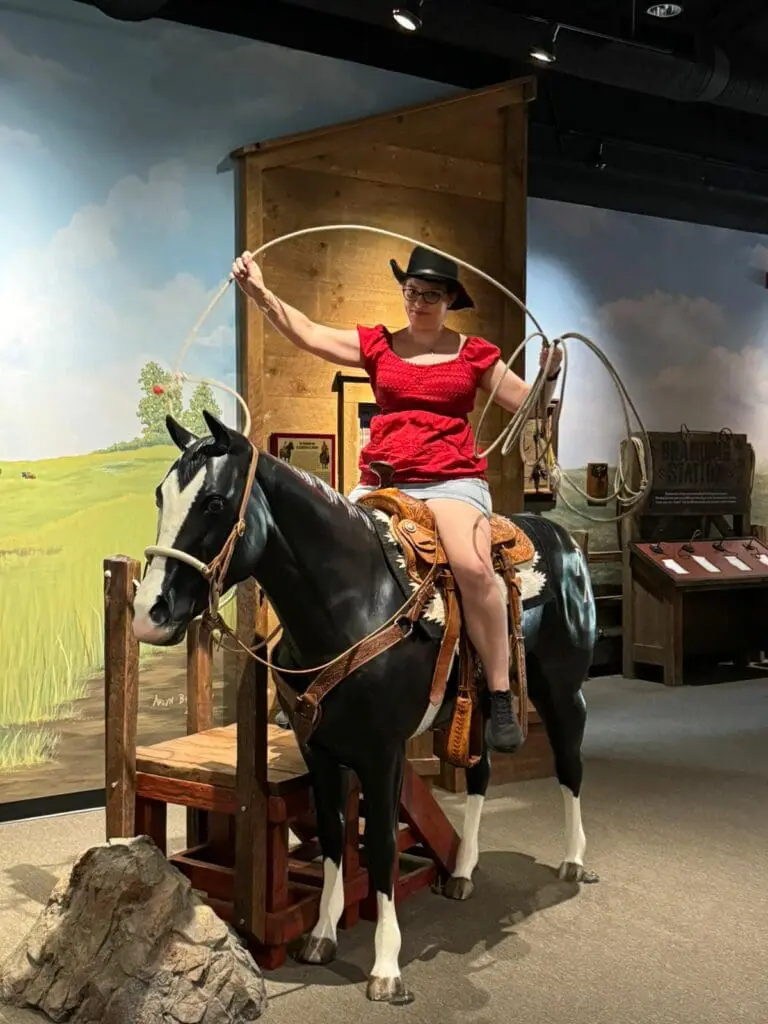 It’s a wrap: 15 top advisors, 5 incredible US fams + 2026 famil news 7 Kathryn Yule at Chisholm Trail Heritage Center Oklahoma