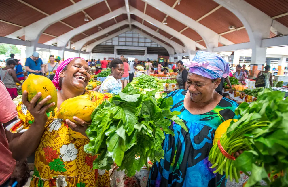 Port Vila Markets: Image, David Kirkland, Vanuatu Tourism Office