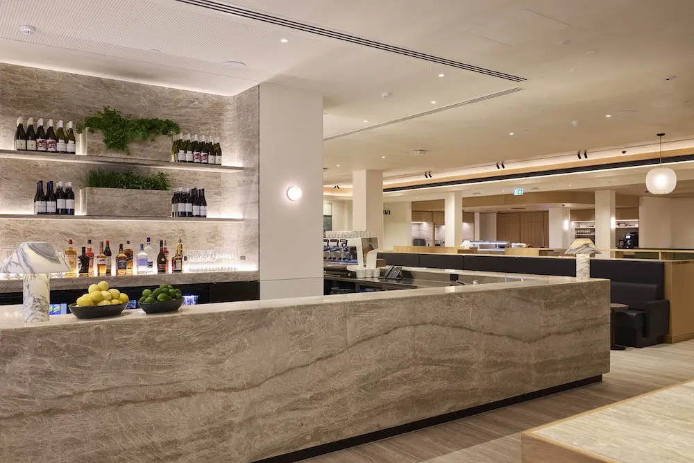 More space, more comfort: Qantas opens new Auckland lounge for peak season 1 Qantas' new Auckland International Lounge.