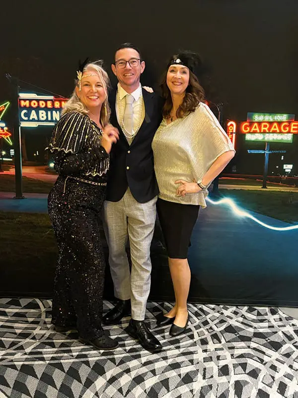 Exclusive: Travel South International Showcase 2025 brings the US South’s secret sauce to the global table 6 Honours Night trio: Penny Brand with Travel South USA Ambassador recipients Chris Watson Travel.