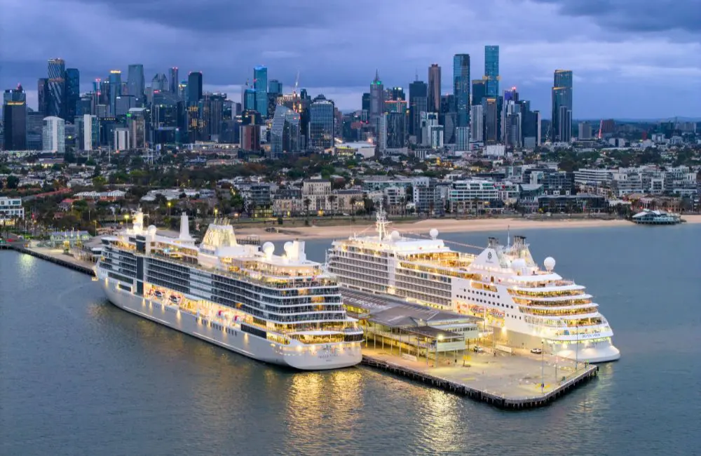 Silversea makes history with dual-ship arrival in Melbourne