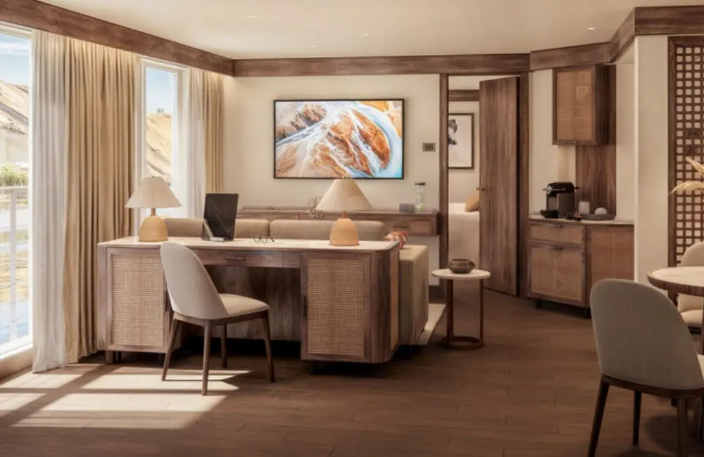 There are just 32 'suites' o the riverboat