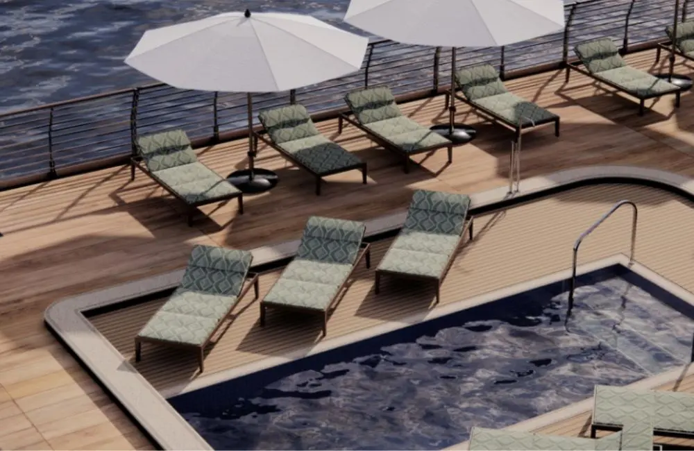 The pool on Nile Seray