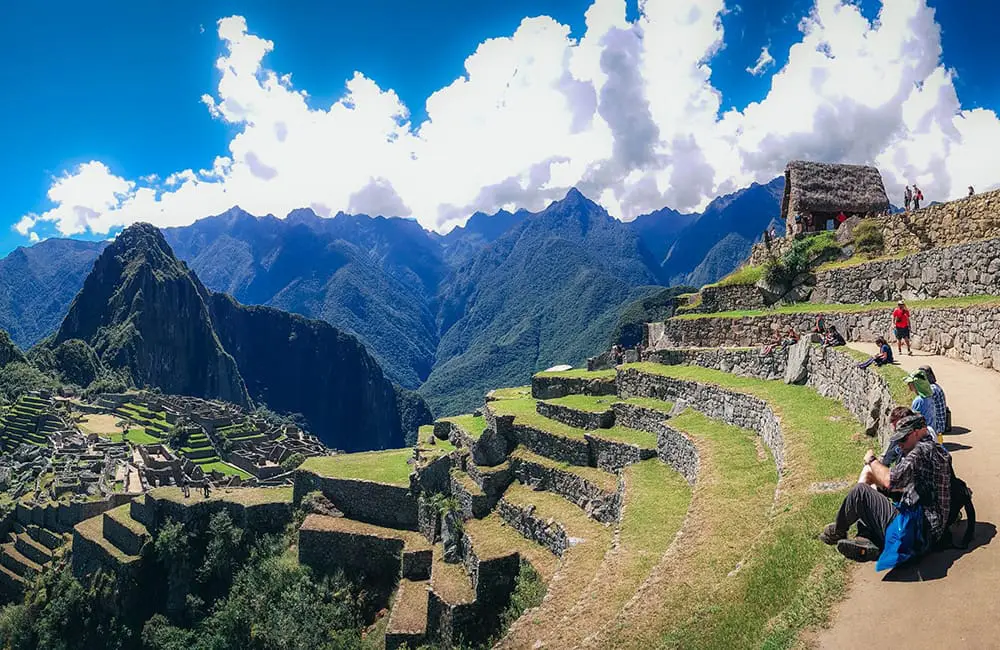 Bunnik Tours group at Machu Picchu, Peru. Image: Dennis Bunnik